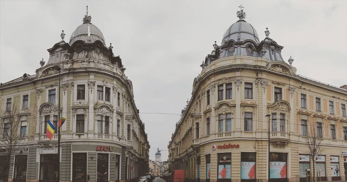 Strada în oglindă - Cluj Napoca